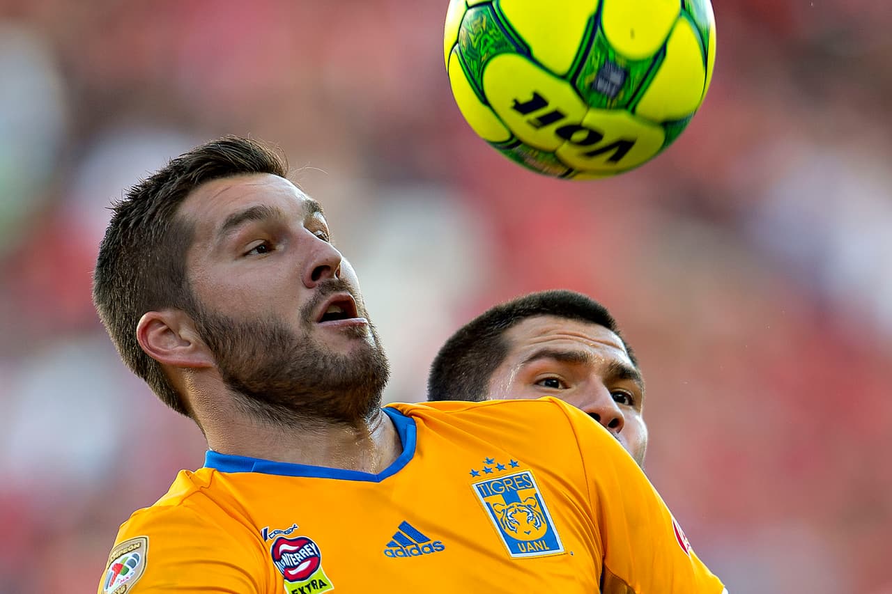Durante el primer tiempo, Gignac estuvo desaparecido, pero un jugador de su calidad podía despertar en cualquier momento.