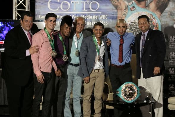 Aún no se sabe contra quién defenderá el título medio, se habla de Chávez Jr. y 'Canelo' Álvarez (Foto: Cotto Promotions)
