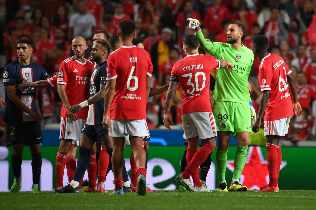 Benfica plantó cara al PSG y rescató un empate en el duelo de la Jornada 3 en la Champions League.