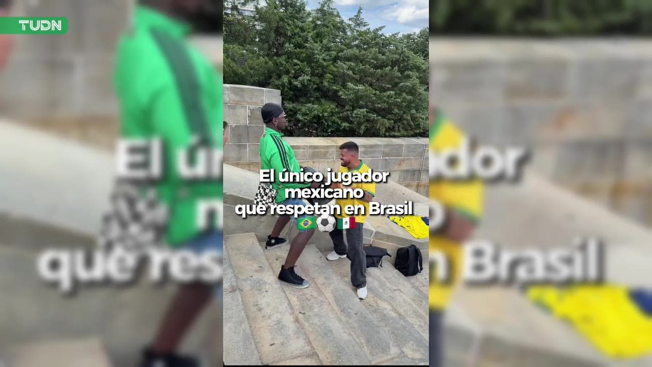 El futbolista mexicano que respetan en Brasil