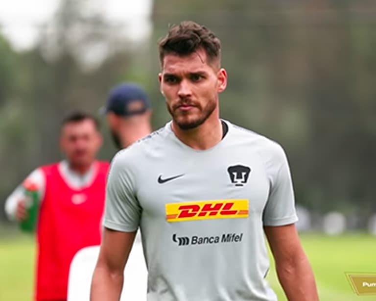 Nicolás Freire, listo para debutar con Pumas