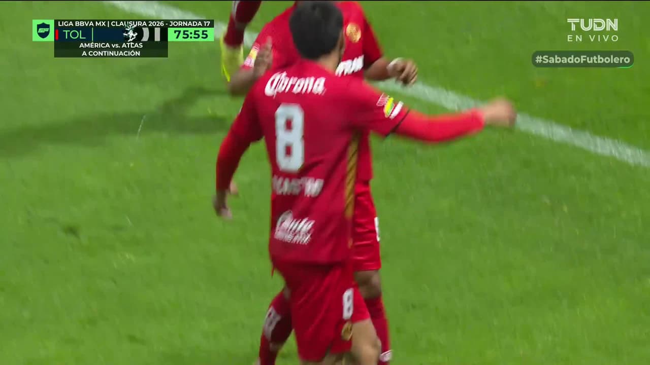 ¡Se está yendo el Léon! Toluca se convierte en aplanadora y ya golean a La Fiera