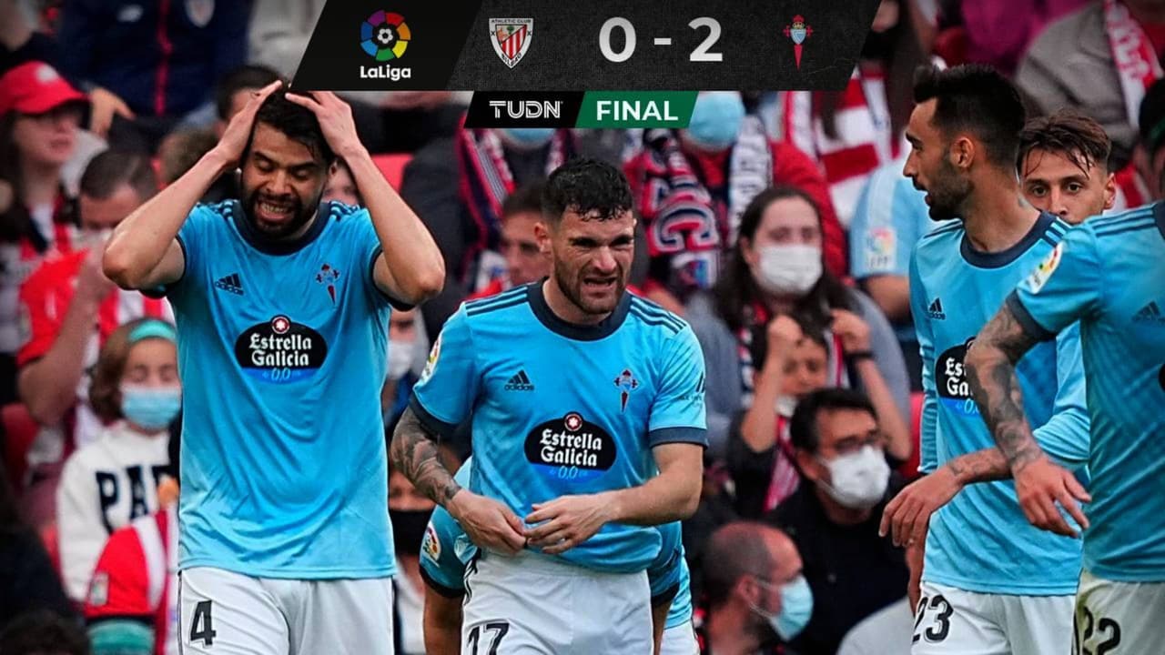 Araujo juega con el Celta de Vigo y vencen al Athletic Club