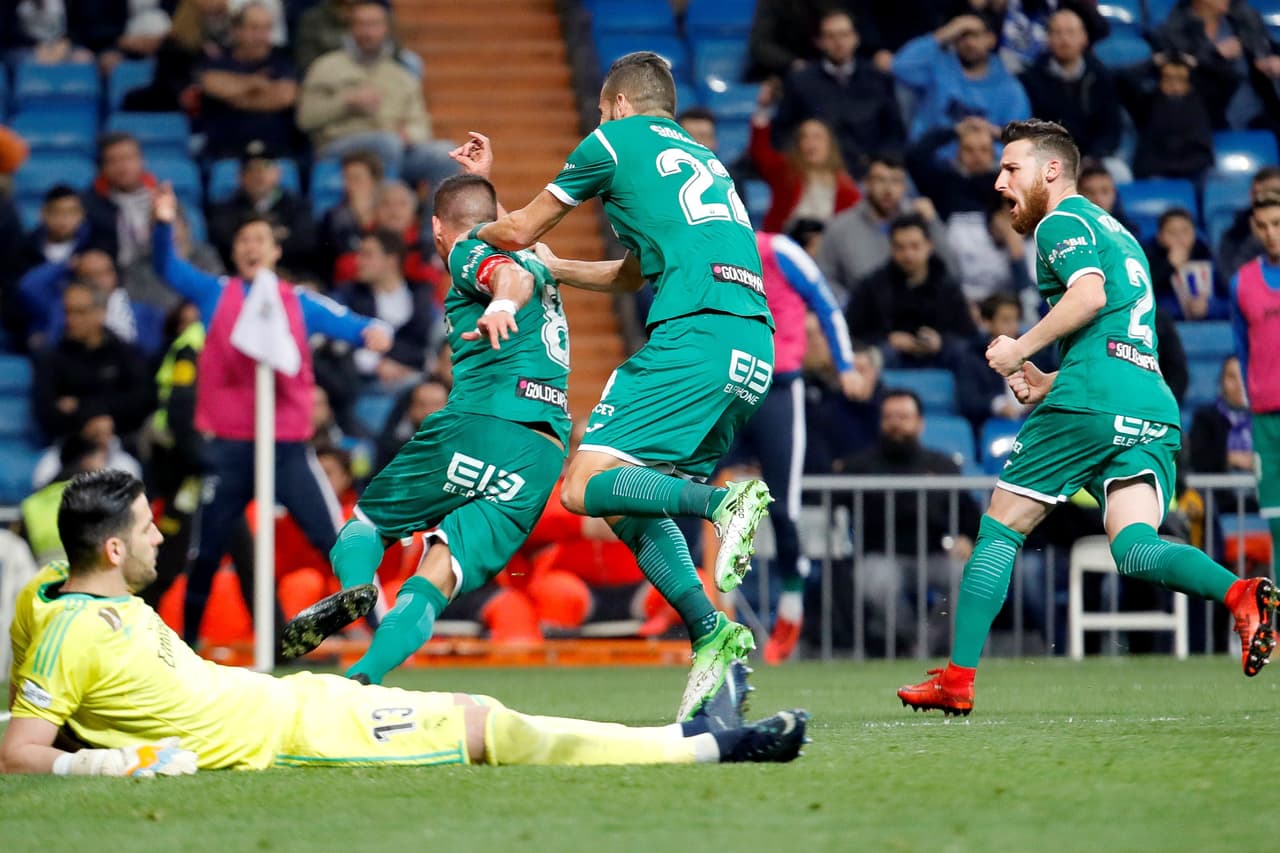 La pesadilla de Real Madrid tomó forma con el segundo gol del Leganés, por medio del brasileño Gabriel Pires al minuto 10 del segundo tiempo.