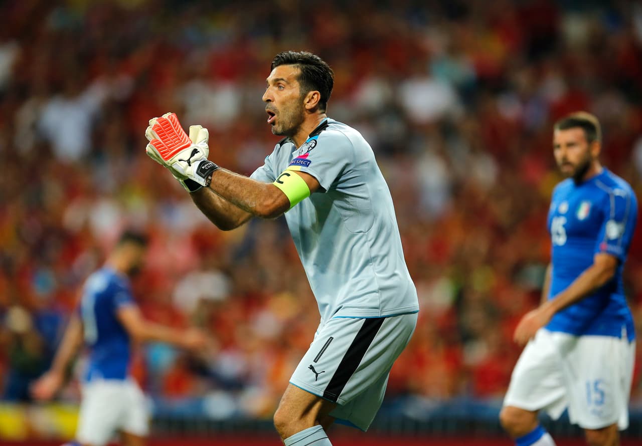 <b>Arqueros:</b> Gianluigi Buffon (Italia), de Juventus.