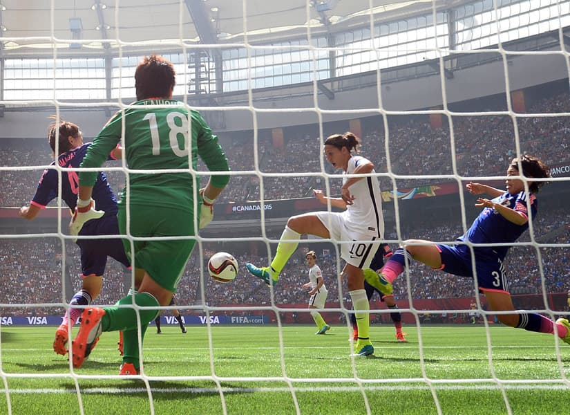Lloyd realizó un cañonazo desde el centro del campo ante Japón, gol que pasará a la historia como uno de los más memorables de las finales del Mundial.