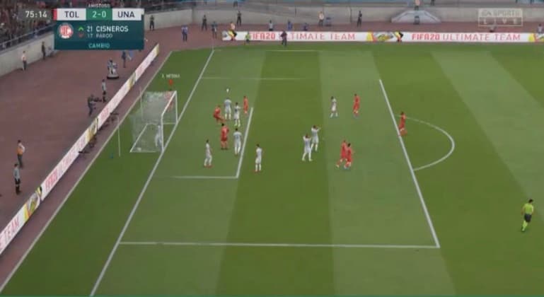 Diego Rosales demostró un gran nivel de juego al mando de los Diablos y goleó a los Pumas del defensa Luis Quintana.