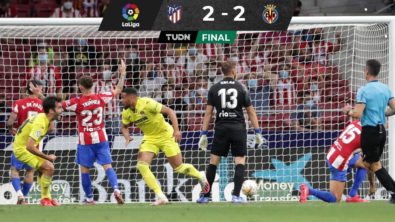 Aissa Mandi evita triunfo del Villarreal con autogol sobre el final