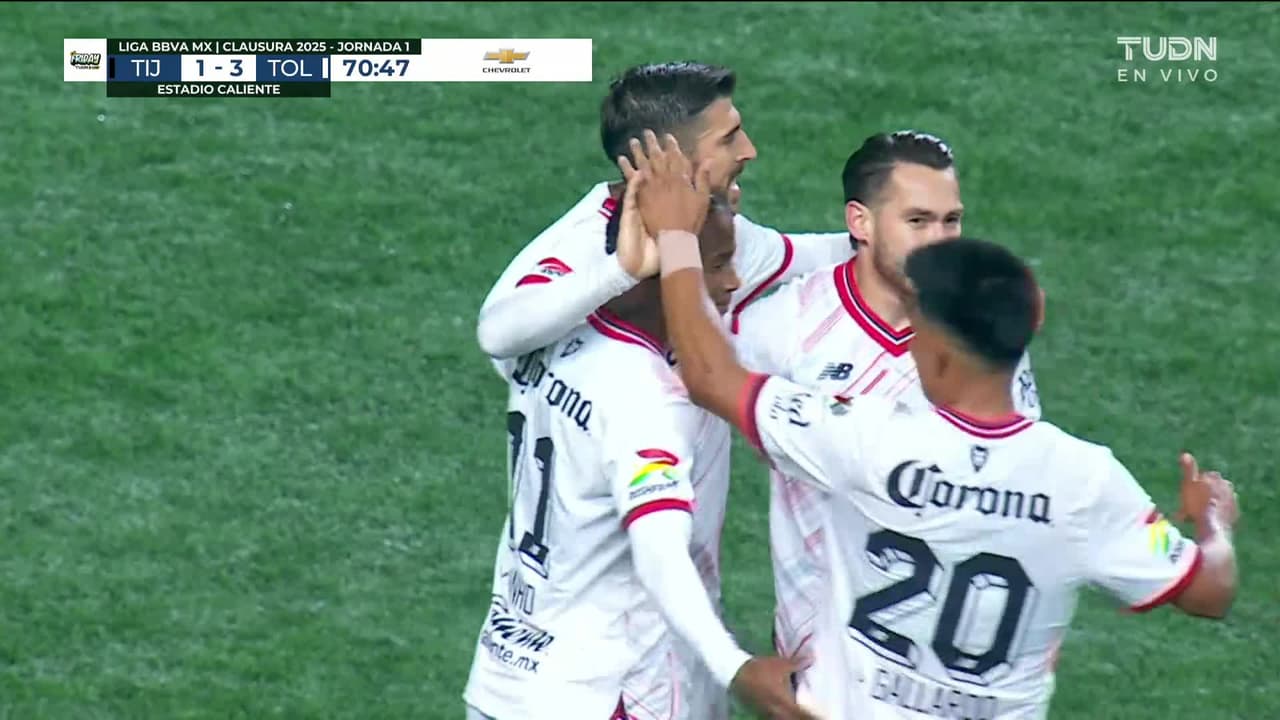 ¡Goleada en Tijuana! Helinho marca el tercer gol para los Diablos