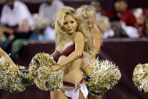 Las figuras más bellas y sexys las encuentras en el emparrillado de la NFL, ¡las cheerleaders! 