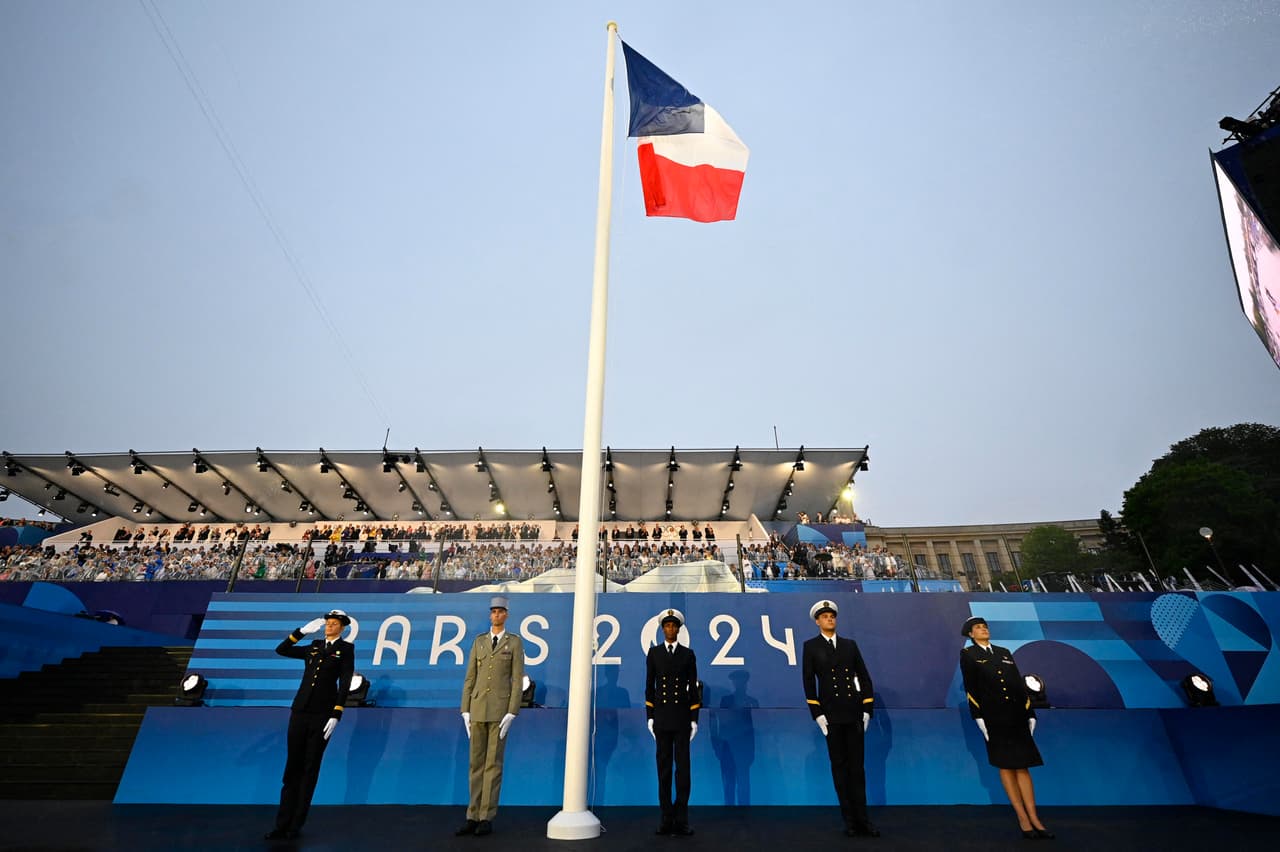 Las fuerzas armadas se hicieron presentes para dar seguridad en estos Juegos Olímpicos París 2024.
<br>