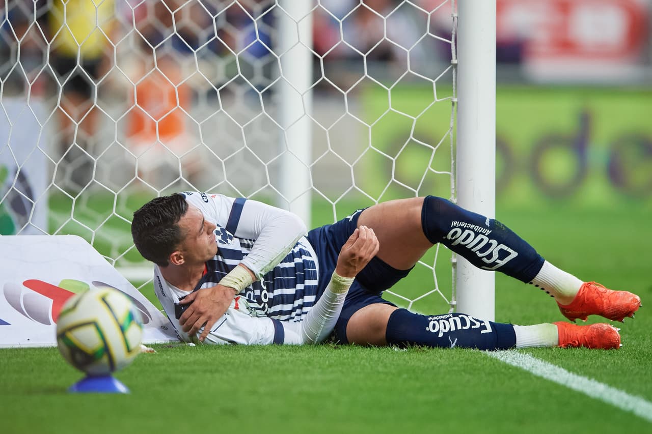 Funes Mori se resentía de un golpe.