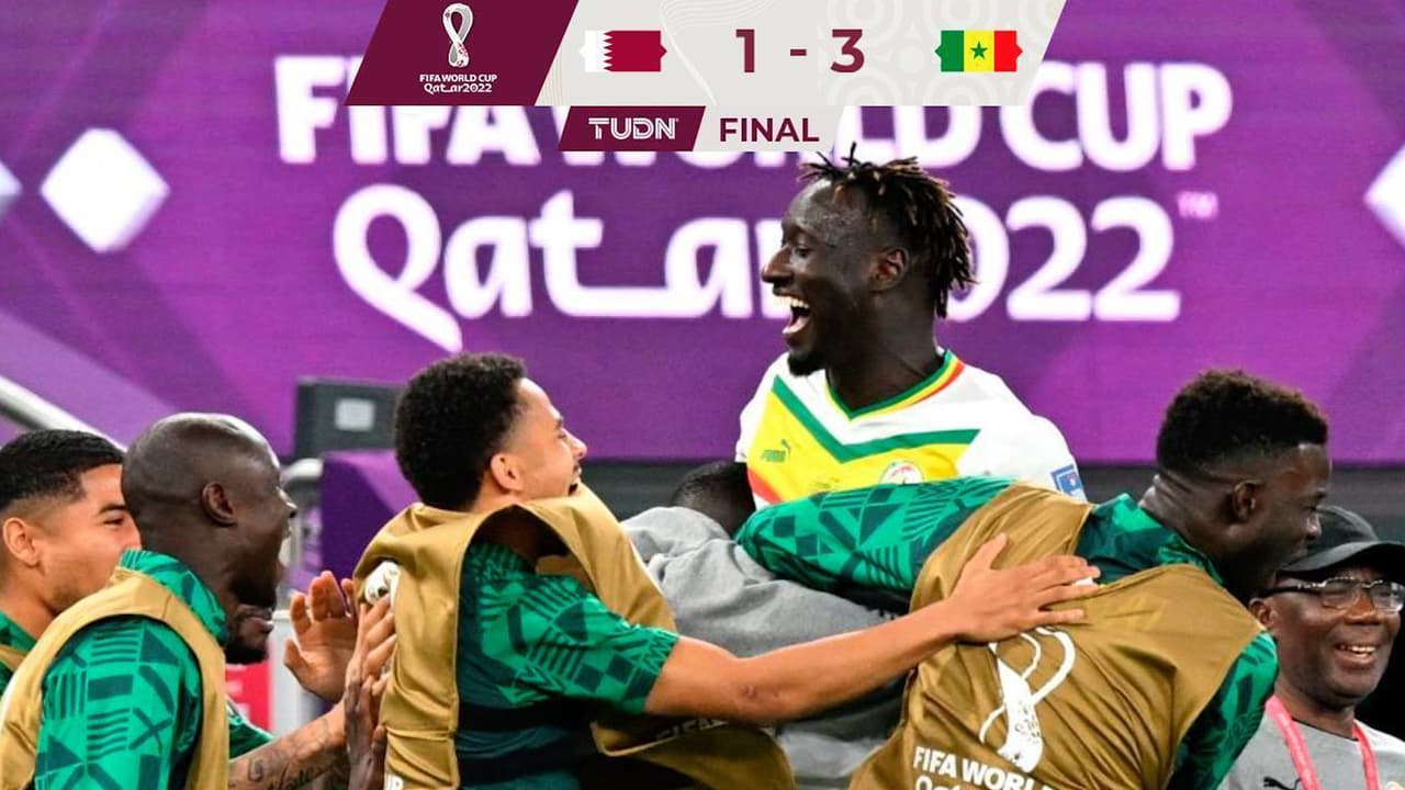 ¡Desahuciado! Senegal vence a Catar y lo deja con un pie fuera