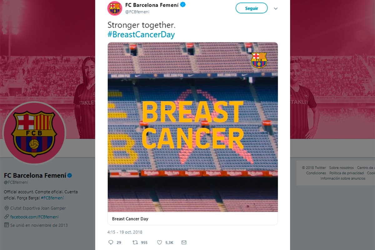 FC Barcelona féminas, España.