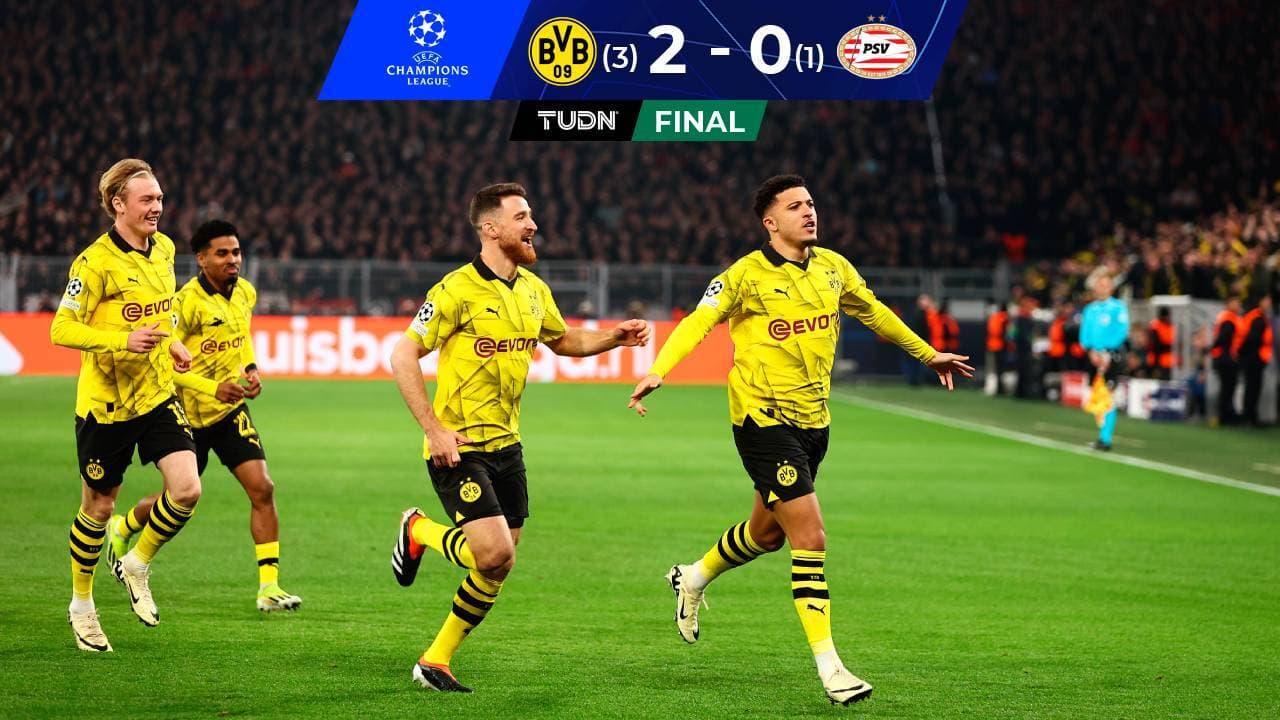 Resumen | Adiós, Chucky... El Dortmund elimina al PSV y está en Cuartos