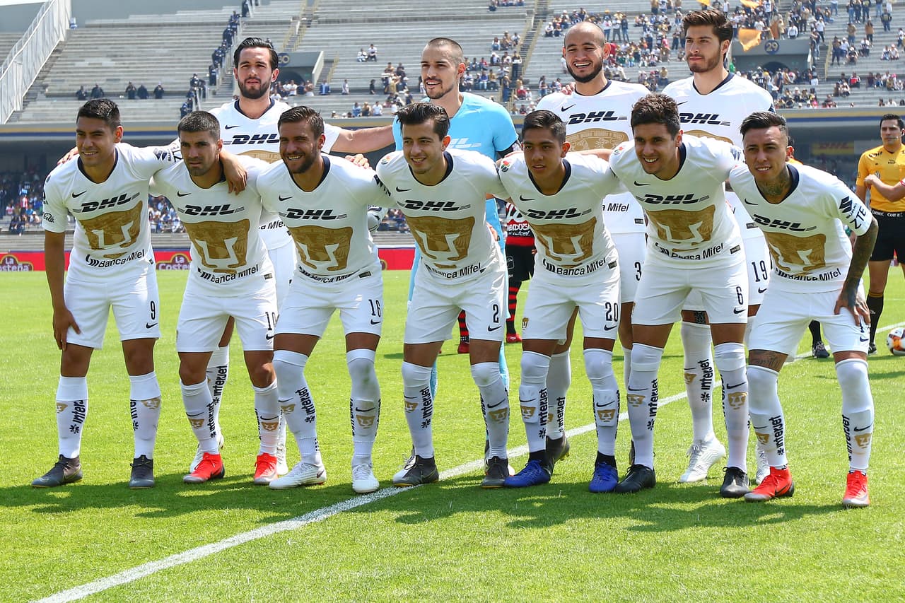 Los titulares de Pumas UNAM que buscaban recuperarse de la eliminación de Copa MX y de la derrota ante Tigres.