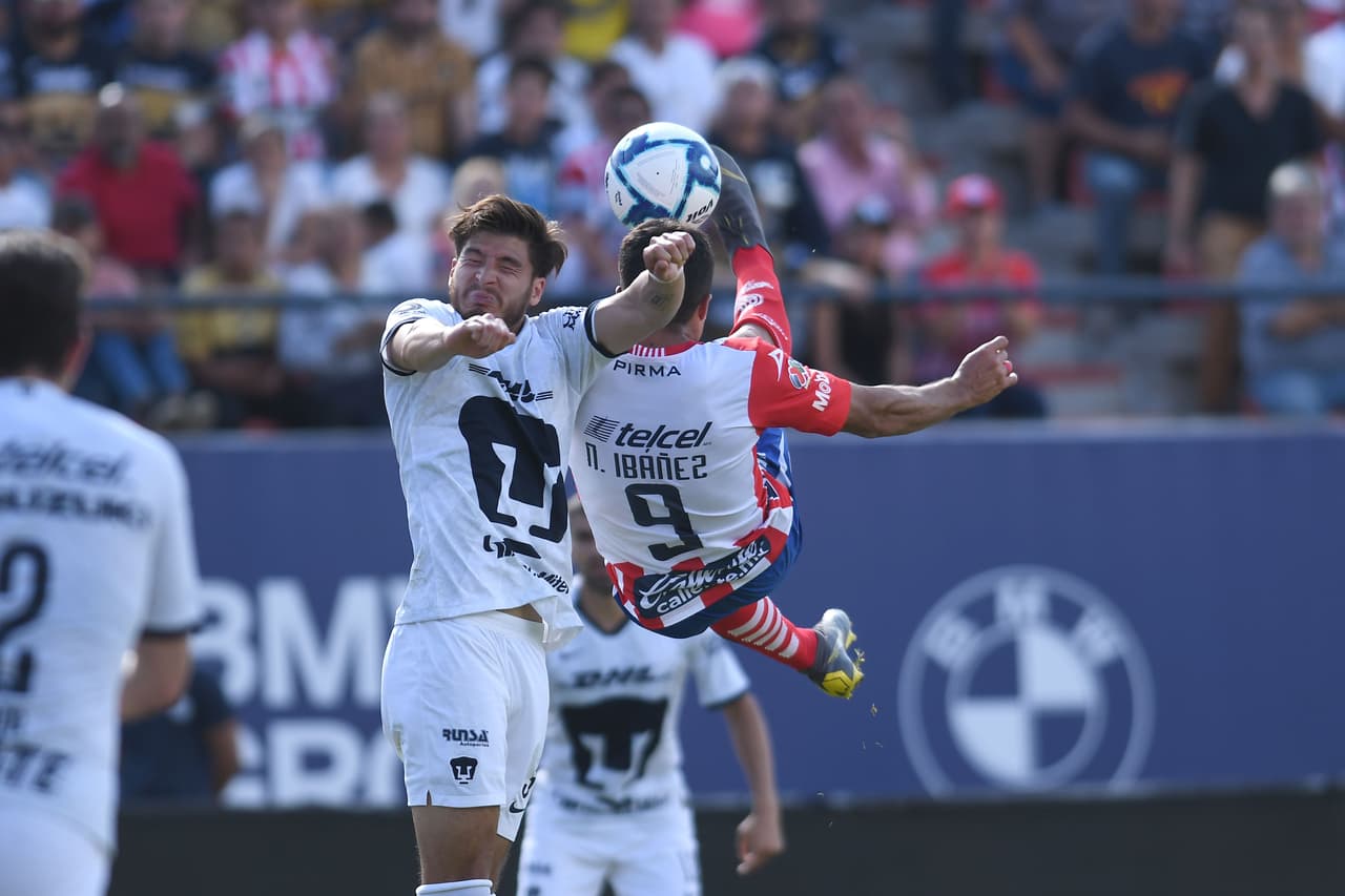 Atlético San Luis debutó en la Liga MX con derrota de 2-0 ante Pumas.