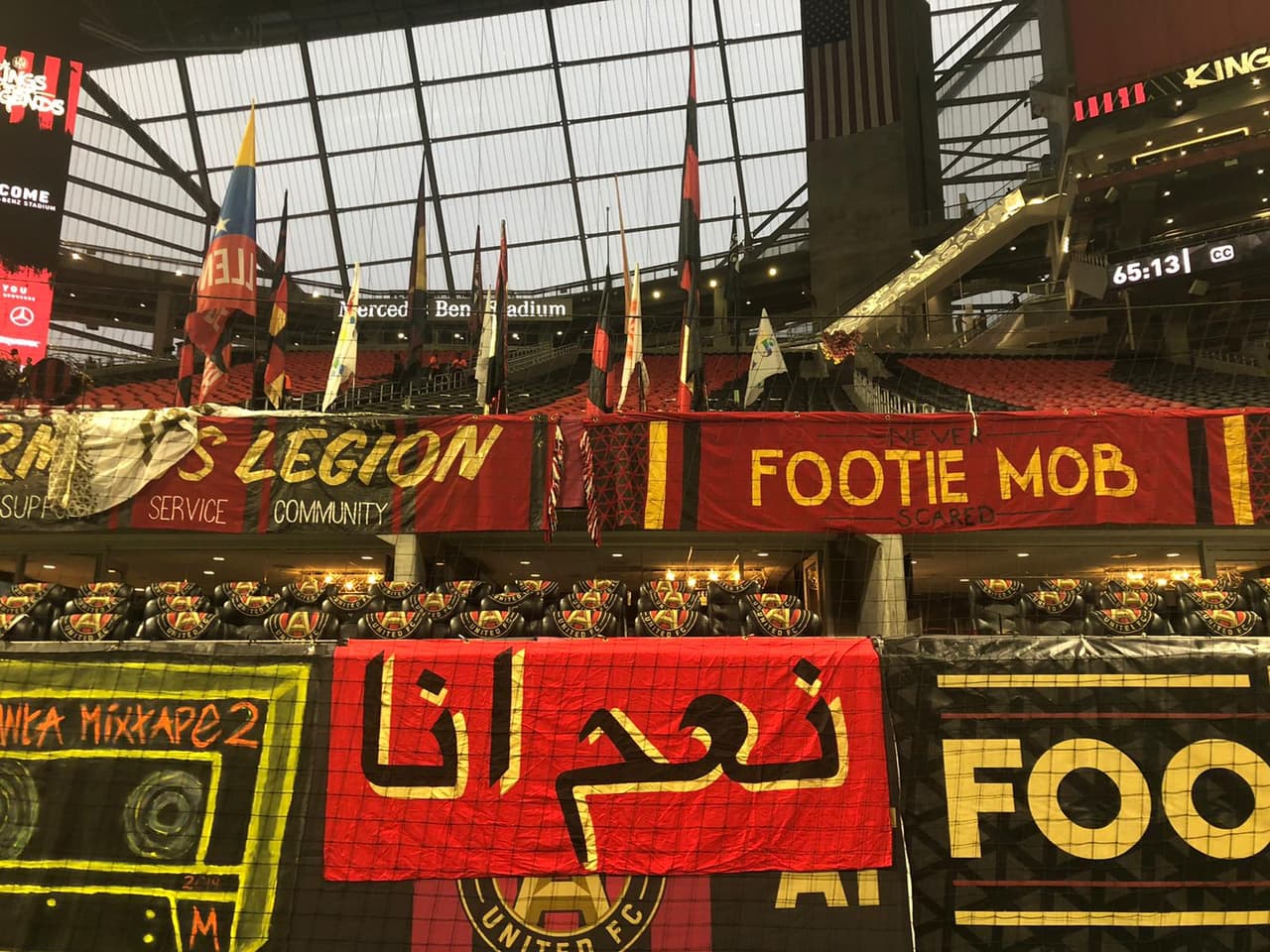 Gran ambiente en Atlanta para recibir la final de la Conferencia Este de la MLS.