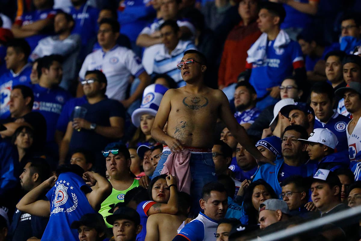 Ciudad de México, 16 de diciembre de 2018. , durante el partido de vuelta de la Final del del torneo Apertura 2018 de la Liga Bancomer MX, entre las Aguilas del América y la Maquina Celeste del Cruz Azul, celebrado en el estadio Azteca. Foto: Imago7/Alvaro Paulin