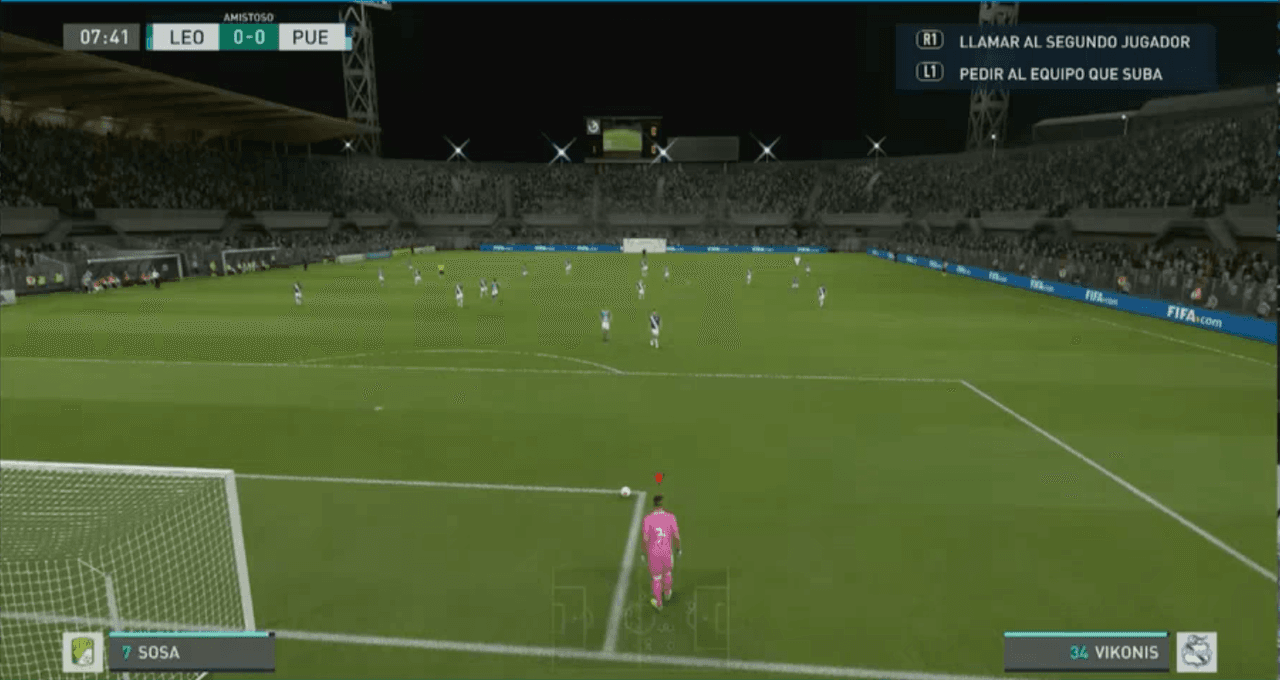 León venció a Puebla en el arranque de la Fecha 12 en la eLiga MX con actuación efectiva de Nicolás Sosa, quien marcó un solitario gol con Ángel Mena y fue suficiente para vencer a la Franja de Santiago Ormeño.