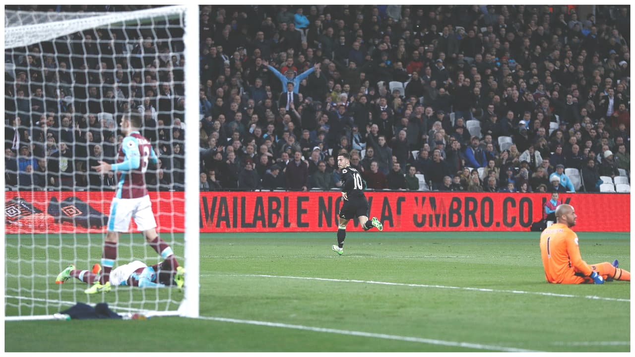 Hazard está otra vez en plan grande con el Chelsea.