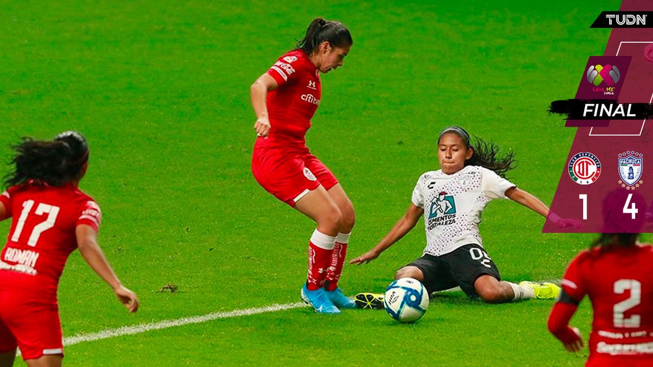 Diablas Rojas pecan de inocentes y Pachuca golea a domicilio