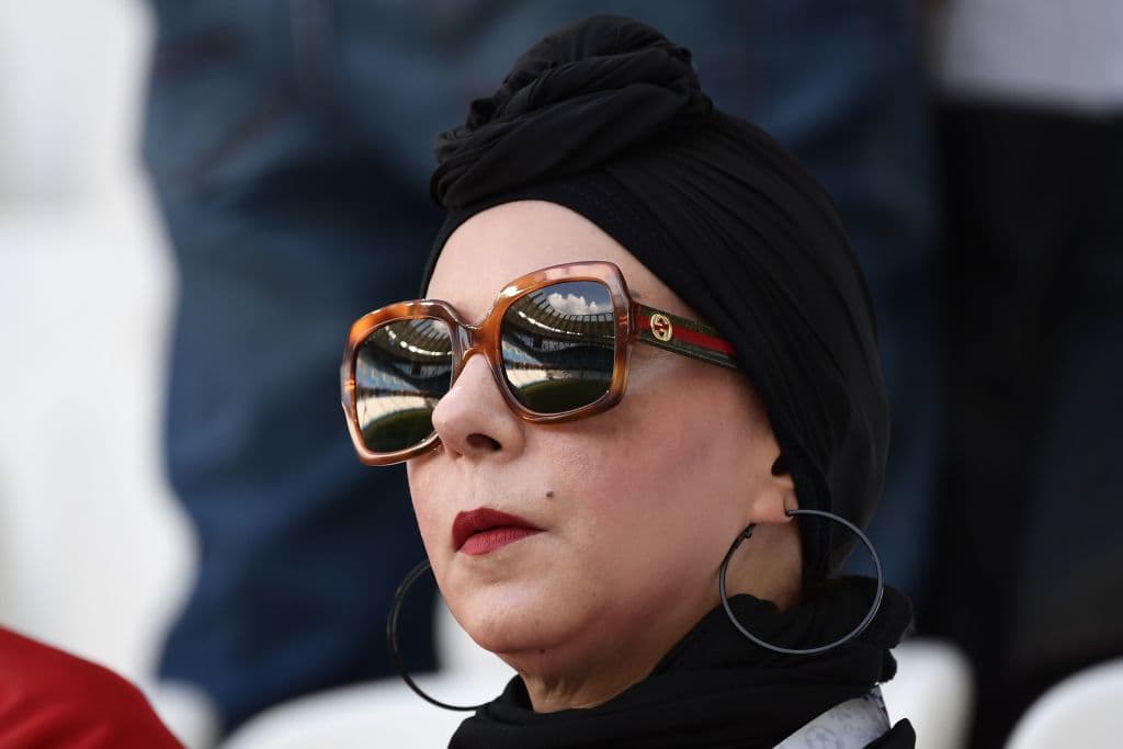 An Egypt fan waits for the start of the Russia 2018 World Cup Group A football match between Saudi Arabia and Egypt at the Volgograd Arena in Volgograd on June 25, 2018. (Photo by NICOLAS ASFOURI / AFP) / RESTRICTED TO EDITORIAL USE - NO MOBILE PUSH ALERTS/DOWNLOADS (Photo credit should read NICOLAS ASFOURI/AFP/Getty Images)