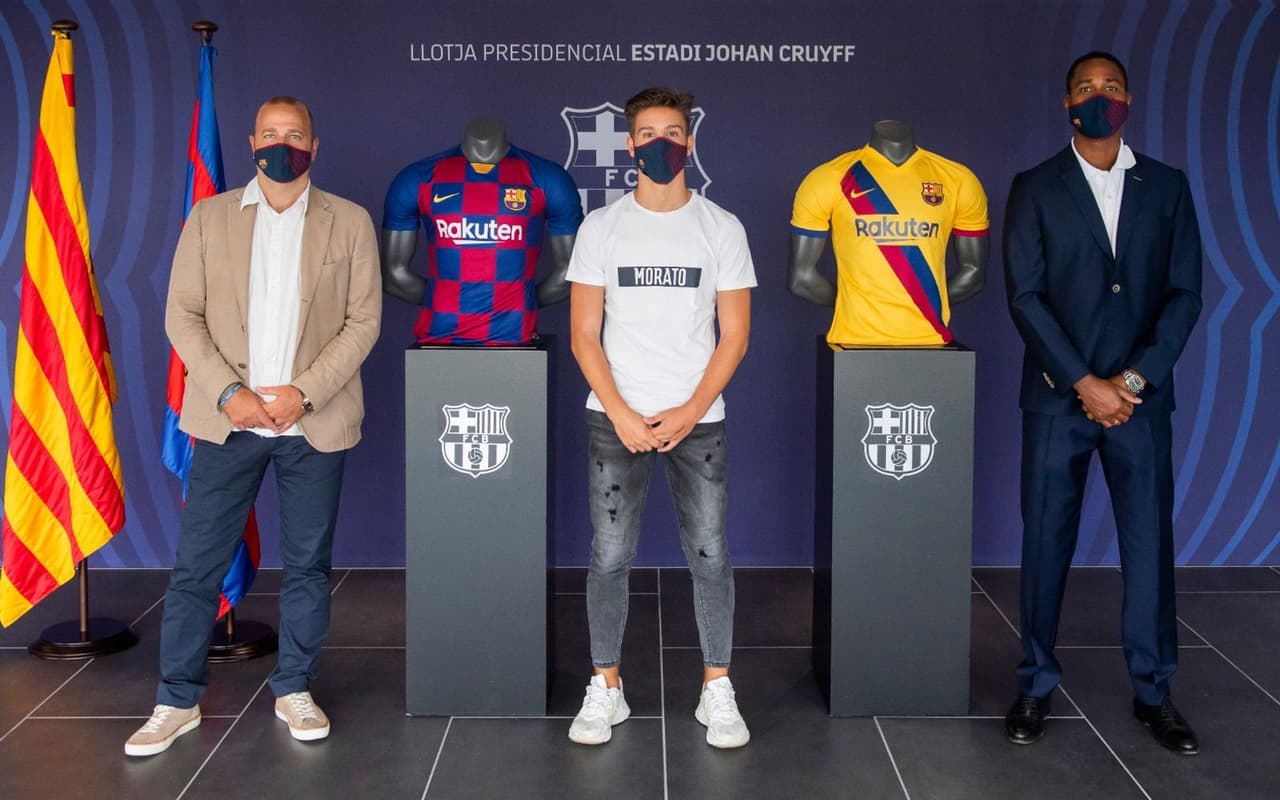 ¡La 'joya' del Barça! Fabián Luzzi firmó contrato y fue presentado