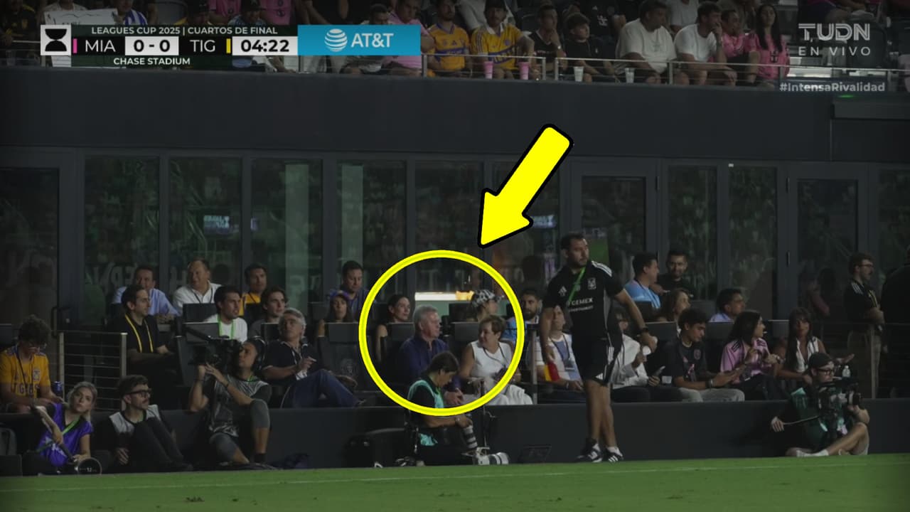 ¿Por Messi o de trabajo? Aguirre asiste al Inter Miami vs. Tigres