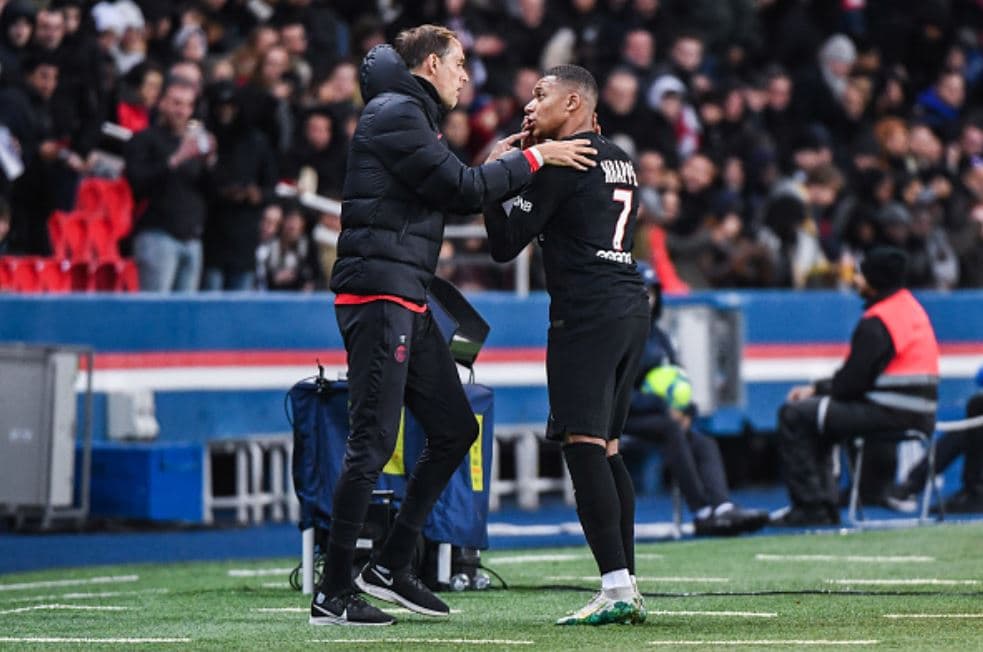 ¡Increíble! Tuchel y Mbappé discutieron en pleno juego del PSG