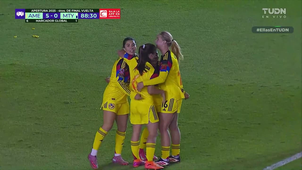 ¡Llegó la manita del América! Cabanillas sella la goleada y el pase a semis