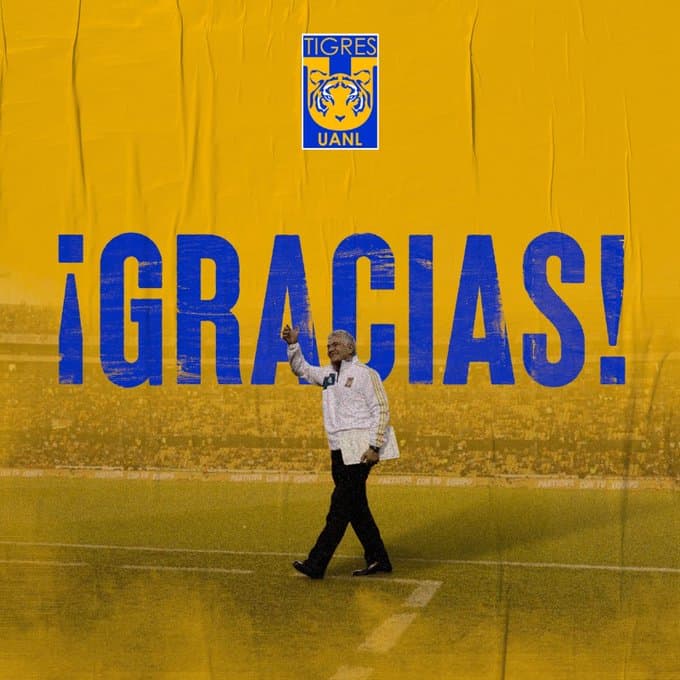 Tigres se despide del 'Tuca' Ferretti el Día de las Madres