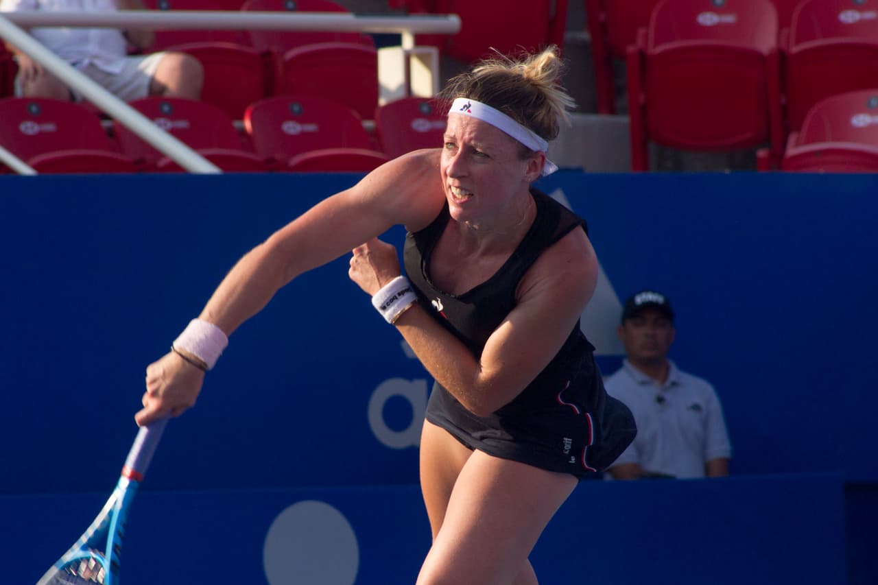 El partido entre ambas apenas duró 68 minutos, y se fue en idénticos parciales de 6-2 y 6-2.