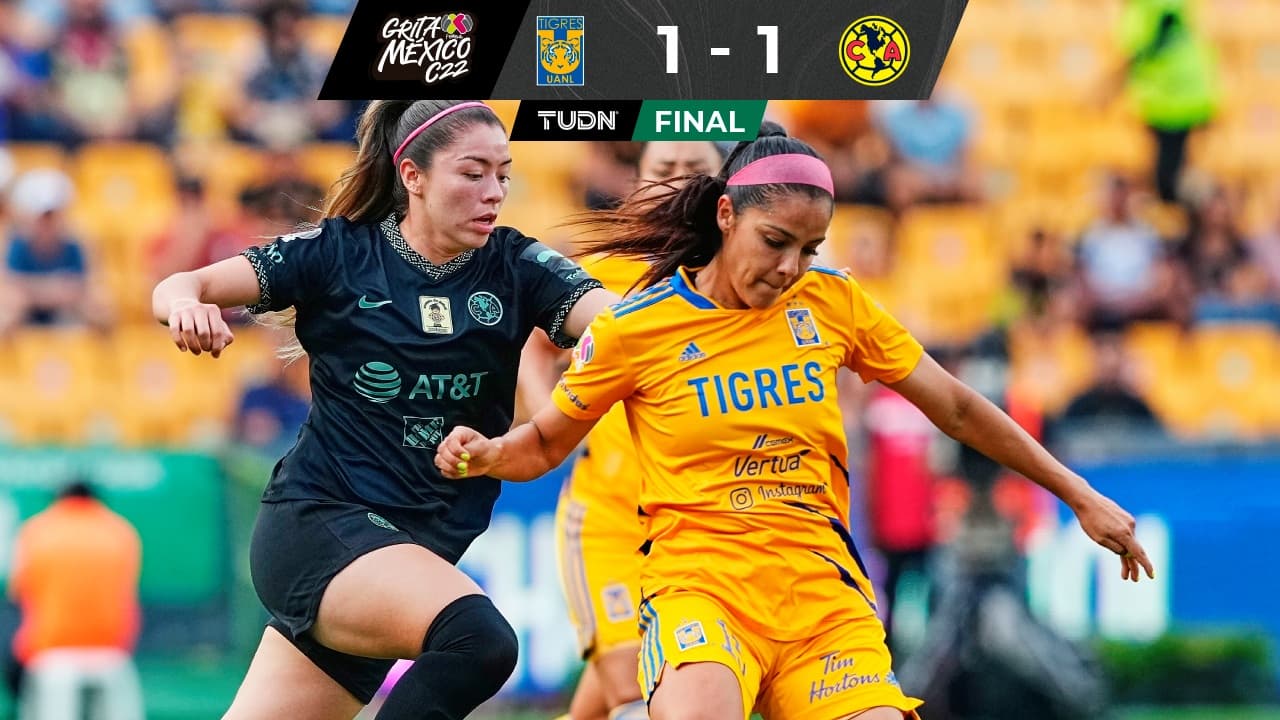 América rescata empate en su visita ante Tigres en Liga MX Femenil