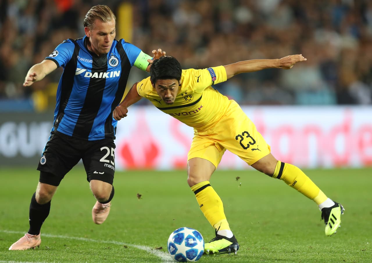 En la segunda mitad, en busca de mejores alternativas, Lucien Favre decidió darle minutos a Shinji Kagawa en lugar de Mario Gotze.