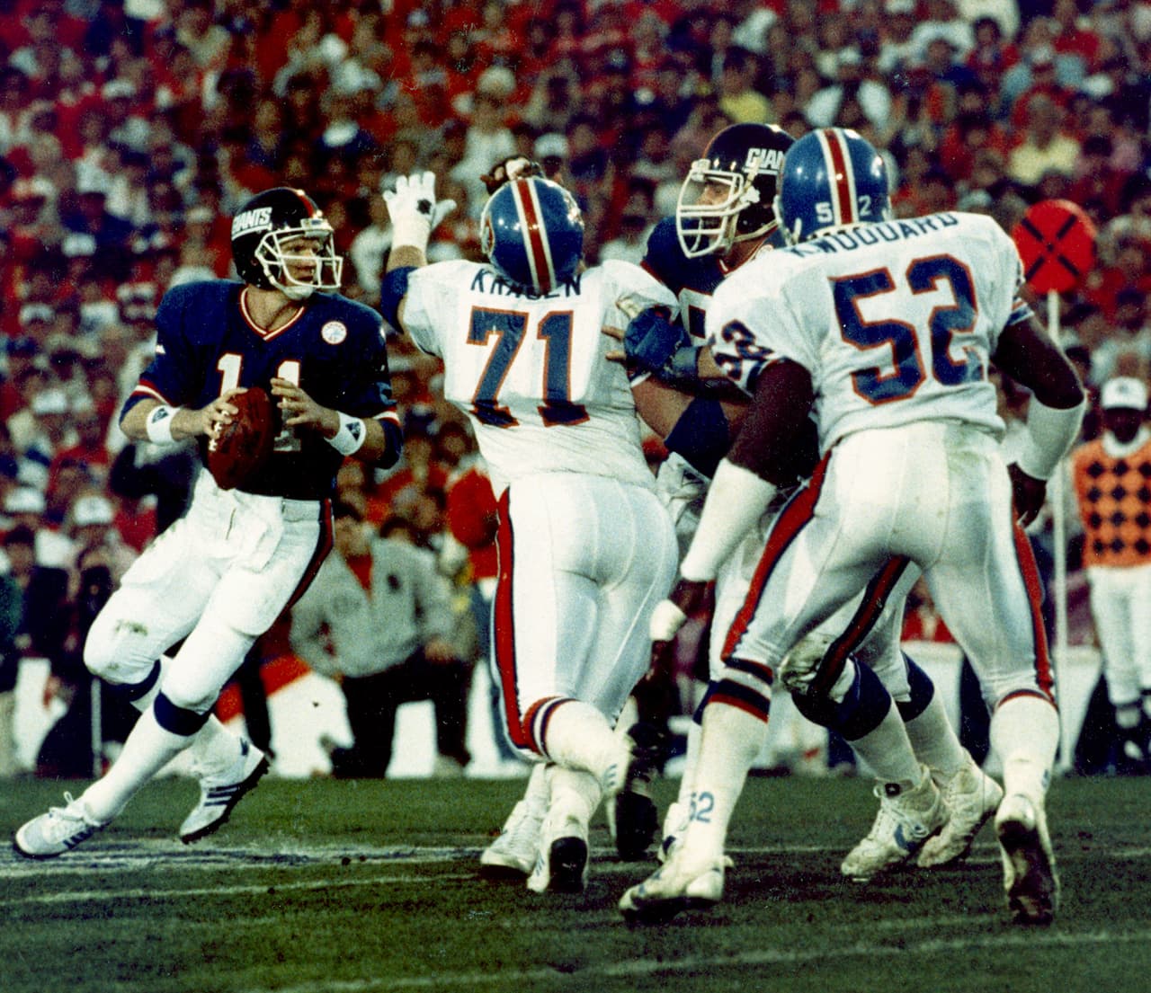 SUPER BOWL XXI. Regresaron 9 años después pero perdieron 39 - 20 con los New York Giants.
