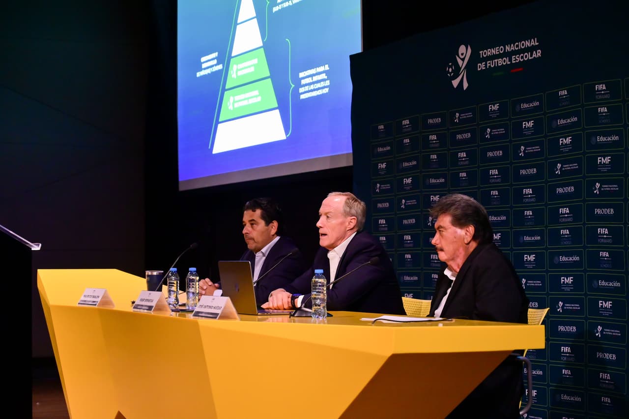 FMF presenta el primer Torneo Nacional de Futbol en escuelas primarias