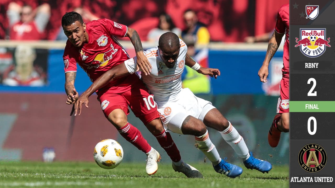 Red Bulls derrota a Atlanta United y deja la lucha por el superliderato al rojo vivo