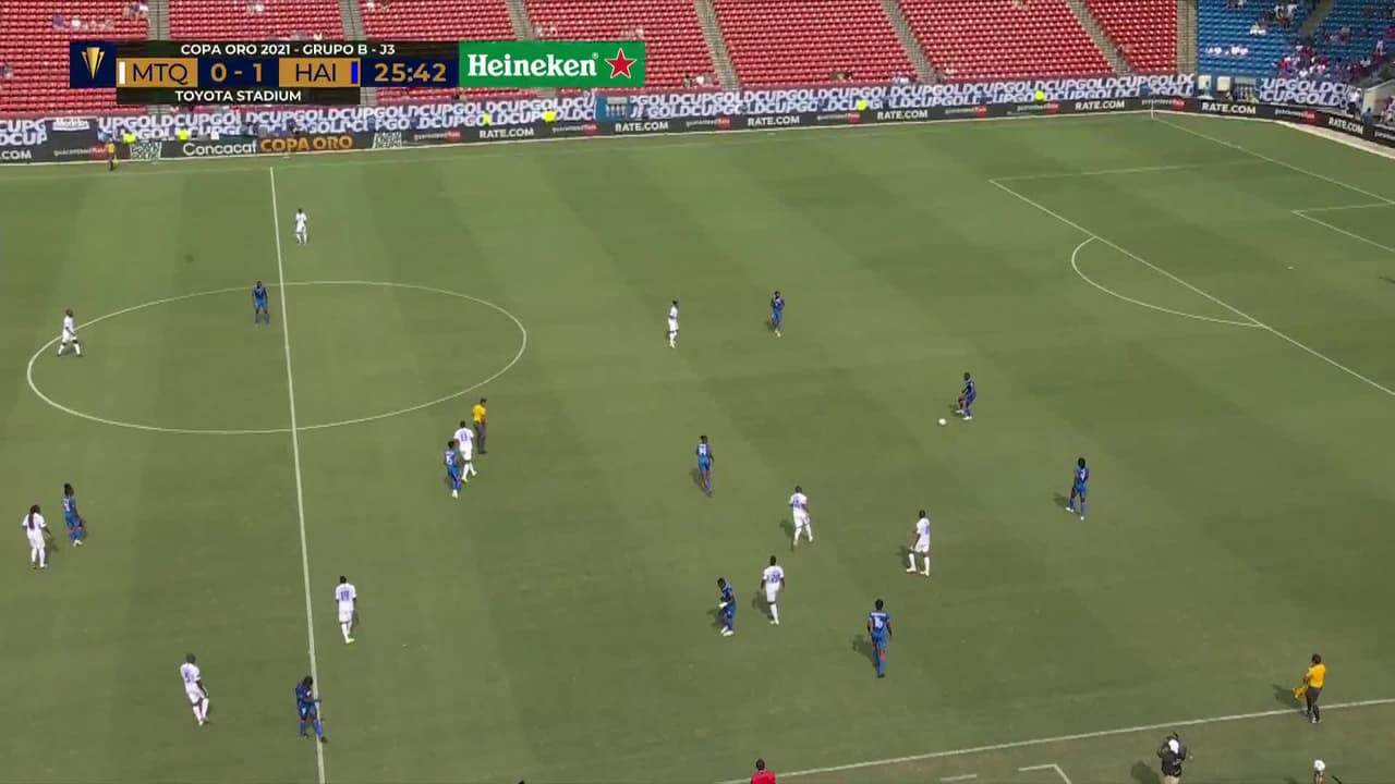 ¡TIRO ATAJADO! disparo por Bicou Bissainthe.