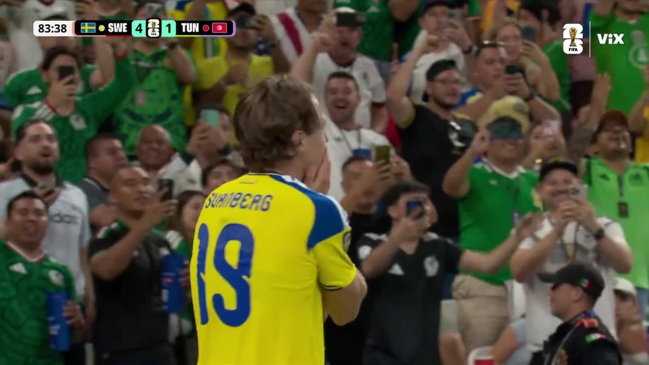 Entre que no y que si: el cuarto gol de Suecia vs. Túnez en el Mundial 2026