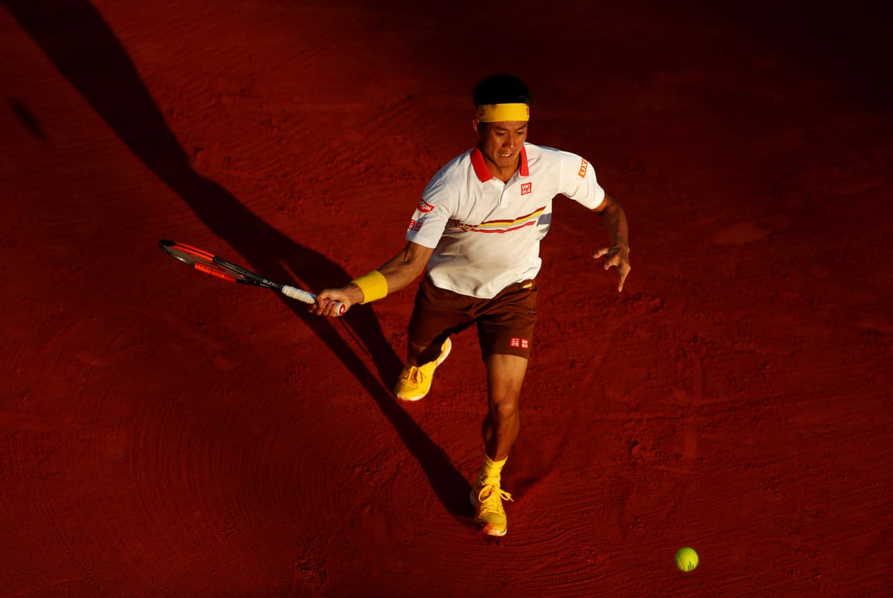 El japonés Kei Nishikori fue el otro ganador contra el italiano Andreas Seppi con sets 6-0, 2-6, 6-3.