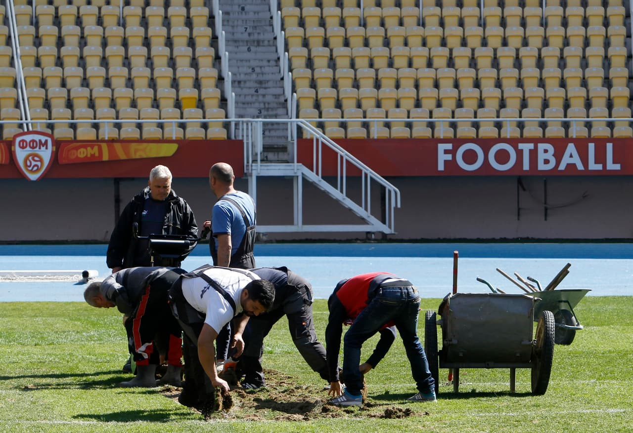 Las obras el Nacional Arena Felipe II, padre de Alejandro Magno y rey de Macedonia, para la mejora del estadio duraron de 2008 a 2011 y tuvieron un coste de 50 millones de euros.