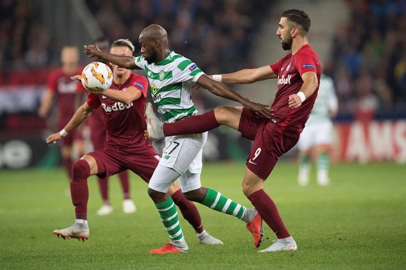 Salzburgo se mostró dominante de local contra Celtic, al que derrotó 3-1 con un gran segundo tiempo en el grupo B.