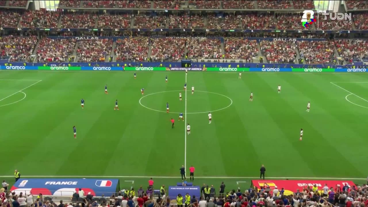 ¡Inicia el partido! Francia vs. España: semifinal, Mundial 2026