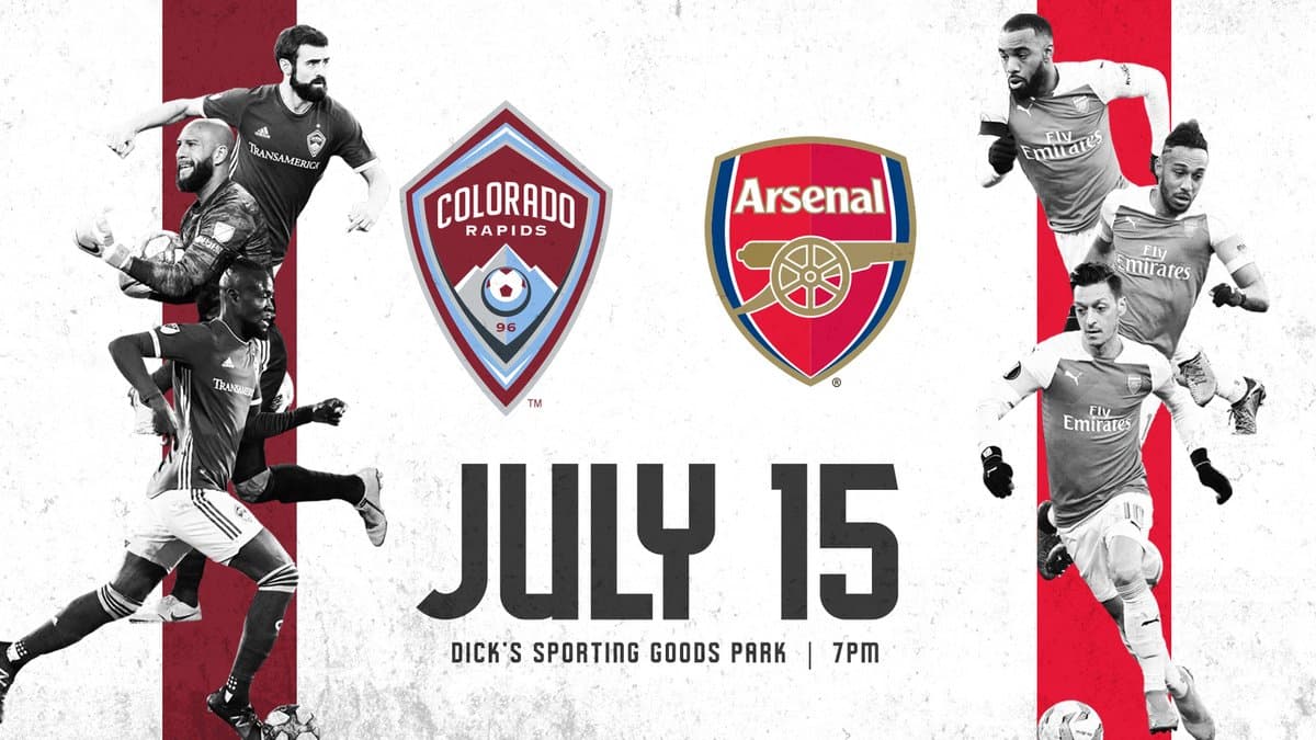 Fraternal enfrentamiento en las alturas entre el Arsenal y el Colorado Rapids