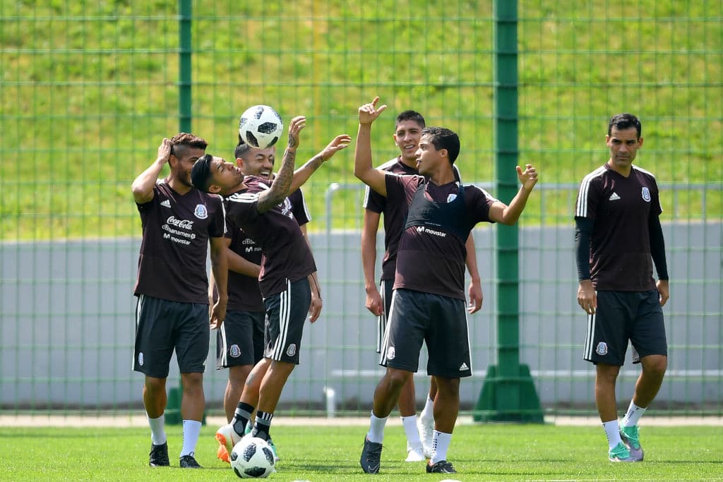 El buen ánimo fue evidente entre los jugadores mexicanos, que saben que podrían tener una oportunidad contra Corea del Sur.