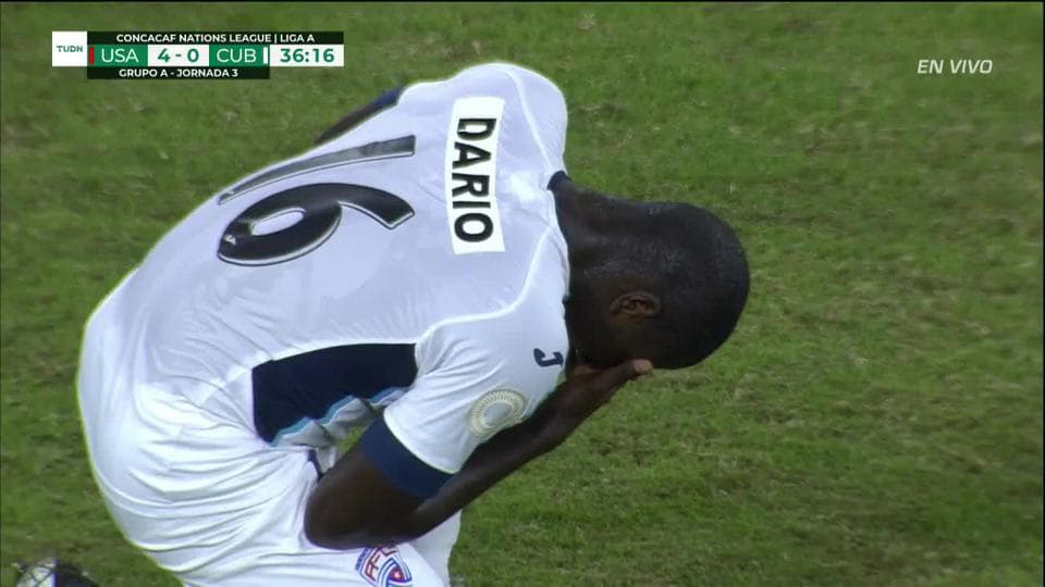 ¡GOOOL! Darío Ramos anota para Cuba