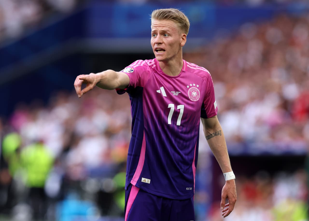 Führich, jugador de Alemania en la Euro 2024