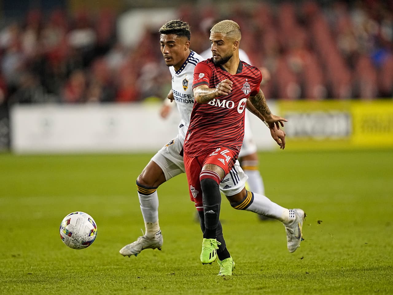 Lorenzo Insigne volvió a mostrar su categoría en la MLS con la camiseta de Toronto FC.
<br>