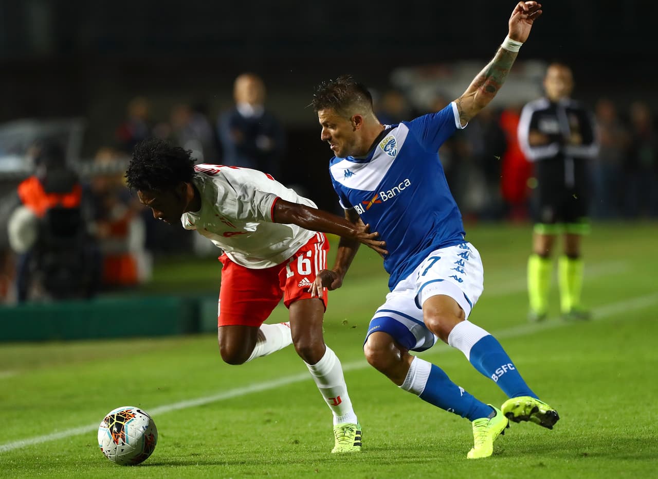 La juve remontó al Brescia 1-2 en su propia casa.